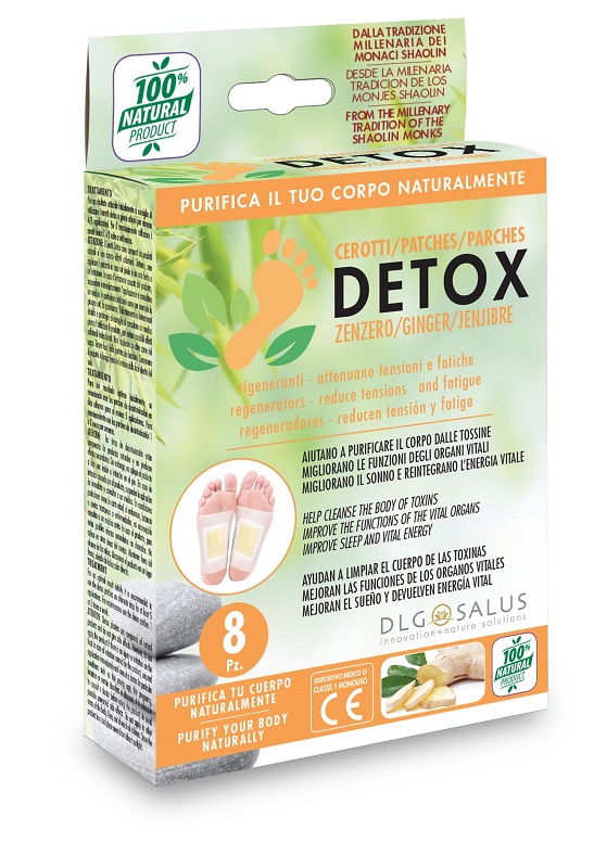 CEROTTI DETOX PIEDI ZENZERO 8 PEZZI - Farmacia Murachelli Di Putelli dr. Giovanni