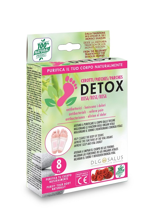 CEROTTI DETOX PIEDI ROSA 8 PEZZI - Farmacia Murachelli Di Putelli dr. Giovanni