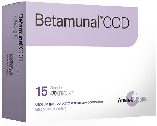 BETAMUNAL COD 15 CAPSULE - Farmacia Murachelli Di Putelli dr. Giovanni