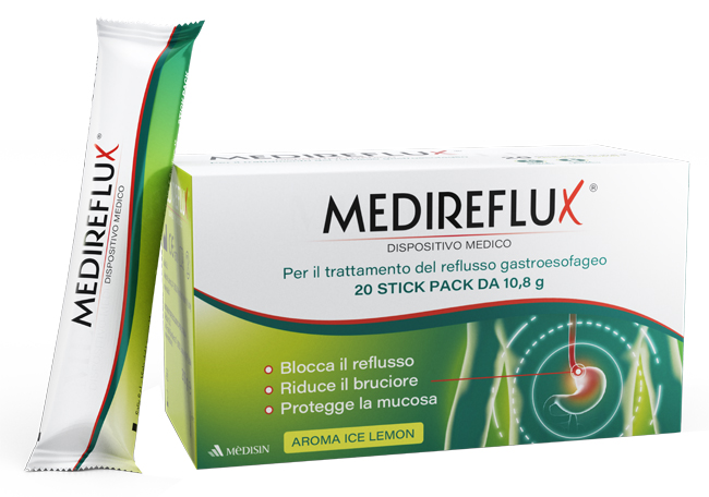 MEDIREFLUX 20 STICK DM - Farmacia Murachelli Di Putelli dr. Giovanni