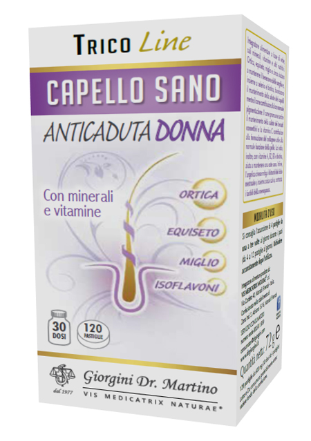 CAPELLO SANO ANTICADUTA DONNA 120 PASTIGLIE - Farmacia Murachelli Di Putelli dr. Giovanni