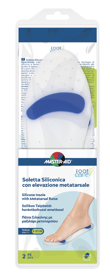 SOLETTA SILICONICA MASTER-AID FOOTCARE SMALL 37-38 METATARSO I4 - Farmacia Murachelli Di Putelli dr. Giovanni