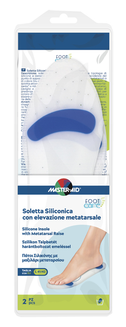 SOLETTA SILICONICA MASTER-AID FOOTCARE LARGE 41-42 METATARSO I6 - Farmacia Murachelli Di Putelli dr. Giovanni