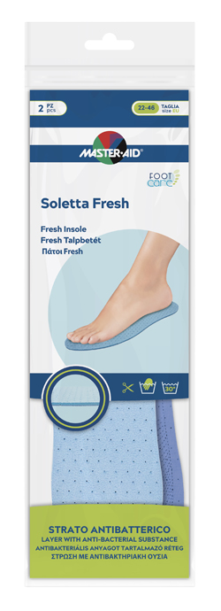 MASTER-AID FOOTCARE SOLETTA FRESH RITAGLIABILE 2 PEZZI I2 - Farmacia Murachelli Di Putelli dr. Giovanni