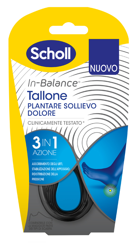 SCHOLL PLANTARE TALLONE M 2 PEZZI - Farmacia Murachelli Di Putelli dr. Giovanni
