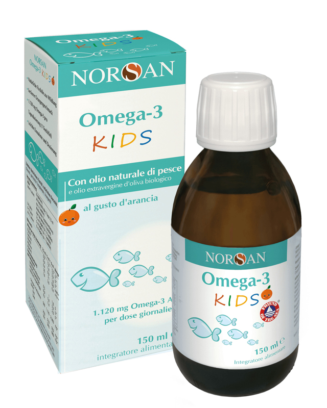 NORSAN KIDS OMEGA 3 KIDS 150 ML - Farmacia Murachelli Di Putelli dr. Giovanni