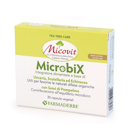 MICOVIT MICROBIX 30 CAPSULE - Farmacia Murachelli Di Putelli dr. Giovanni