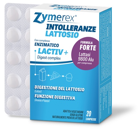 ZYMEREX INTOLLERANZE LATTOSIO 20 COMPRESSE RIVESTITE - Farmacia Murachelli Di Putelli dr. Giovanni