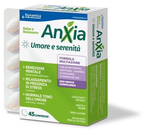 DYNAMICA ANXIA UMORE E SERENITA' 45 COMPRESSE - Farmacia Murachelli Di Putelli dr. Giovanni