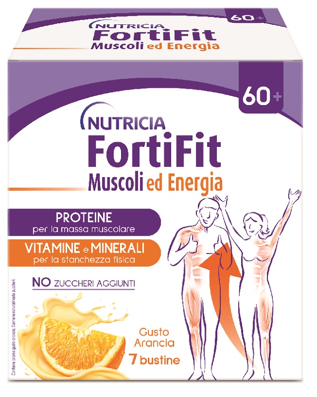 FORTIFIT MUSCOLI&ENERGIA ARANCIA 7 BUSTINE - Farmacia Murachelli Di Putelli dr. Giovanni