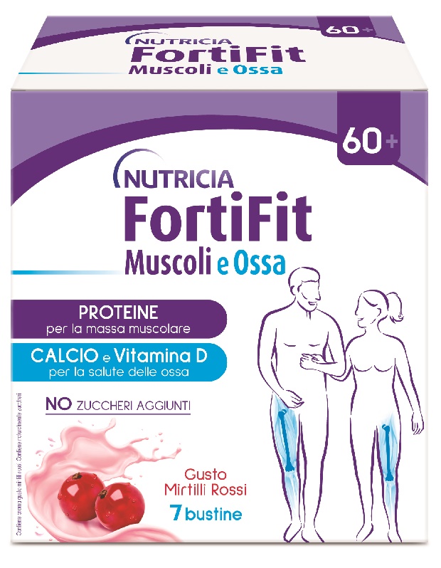 FORTIFIT MUSCOLI&OSSA MIRTILLO ROSSO 7 BUSTINE - Farmacia Murachelli Di Putelli dr. Giovanni