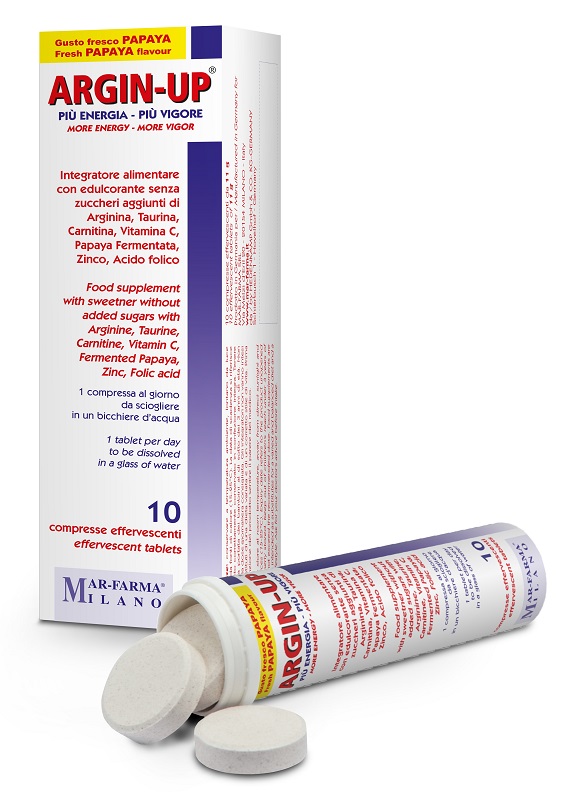 ARGIN UP 10 COMPRESSE EFFERVESCENTI - Farmacia Murachelli Di Putelli dr. Giovanni