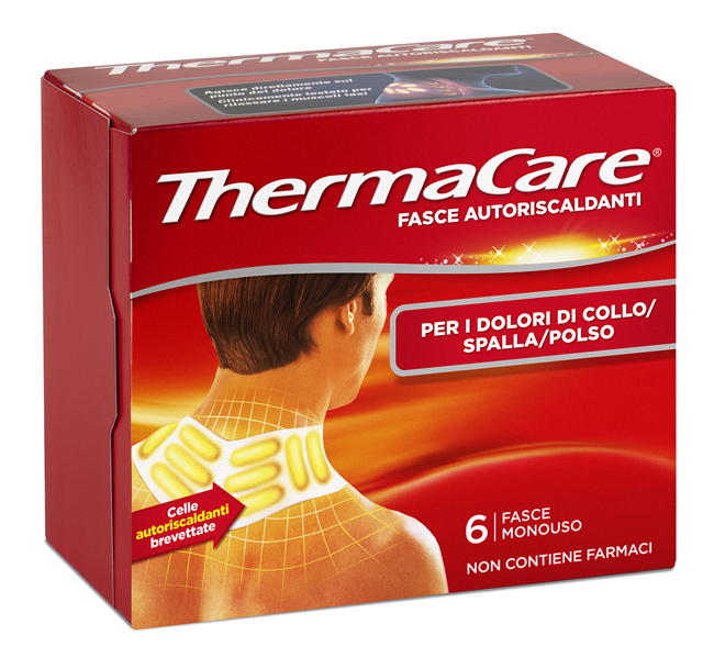 FASCE AUTORISCALDANTI A CALORE TERAPEUTICO THERMACARE COLLO/SPALLA/POLSO 6 PEZZI - Farmacia Murachelli Di Putelli dr. Giovanni