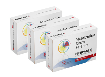 MELATONINA ZINCO SELENIO PROMO PACK 3 PEZZI - Farmacia Murachelli Di Putelli dr. Giovanni