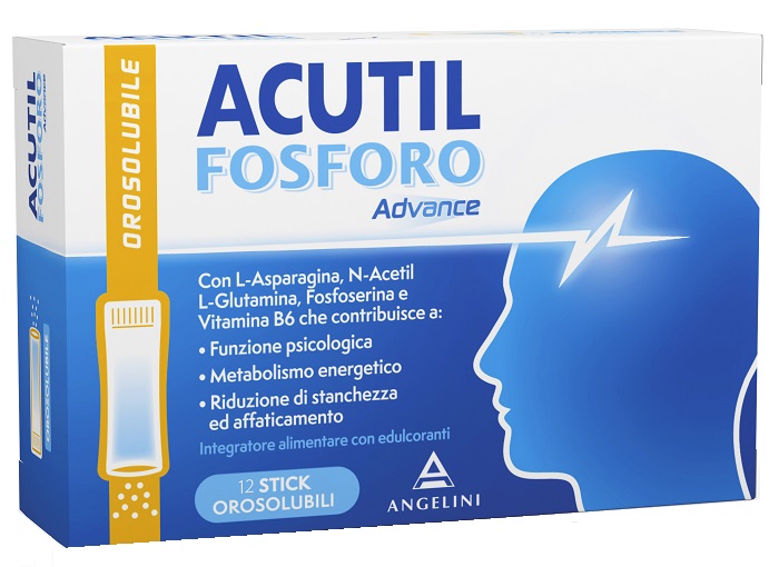 ACUTIL FOSFORO ADVANCE 12 STICK OROSOLUBILI - Farmacia Murachelli Di Putelli dr. Giovanni