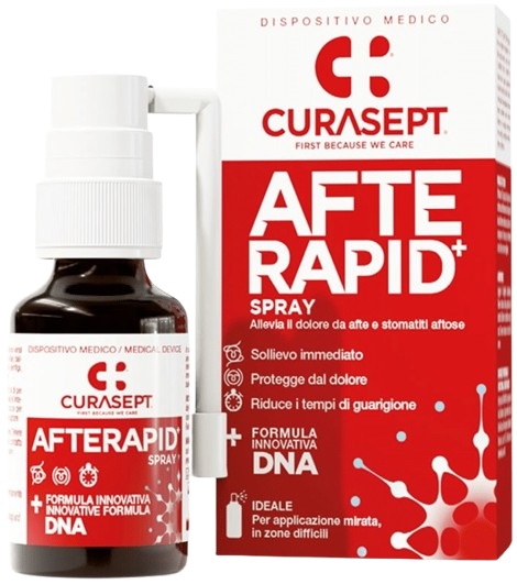 CURASEPT SPRAY AFTE RAPID DNA 15 ML - Farmacia Murachelli Di Putelli dr. Giovanni