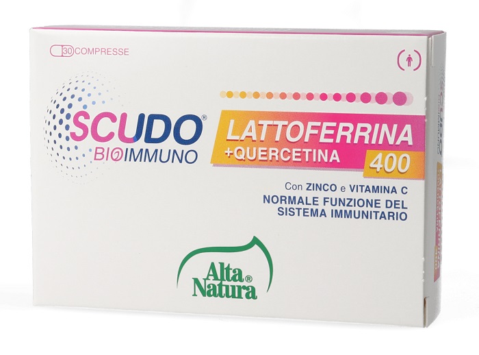 SCUDO LATTOFERRINA + QUERCETINA 400 30 COMPRESSE - Farmacia Murachelli Di Putelli dr. Giovanni