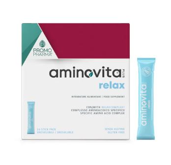 AMINOVITA PLUS RELAX 20 STICK DA 2 G - Farmacia Murachelli Di Putelli dr. Giovanni