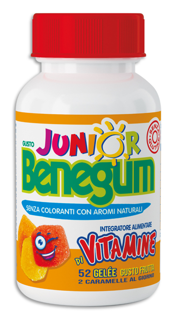 BENEGUM JUNIOR GELEE VITAMINE 52 CARAMELLE - Farmacia Murachelli Di Putelli dr. Giovanni