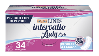 LINES INTERVALLO LADY REGULAR 34 PEZZI - Farmacia Murachelli Di Putelli dr. Giovanni