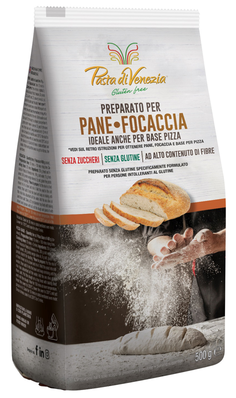 PASTA DI VENEZIA PREPARATO PANE FOCACCIA 500 G - Farmacia Murachelli Di Putelli dr. Giovanni