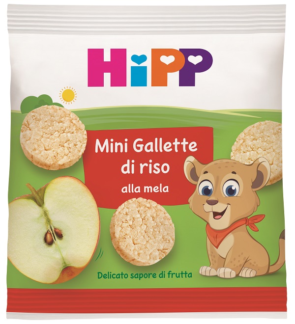 HIPP MINI GALLETTE DI RISO ALLA MELA 30 G - Farmacia Murachelli Di Putelli dr. Giovanni