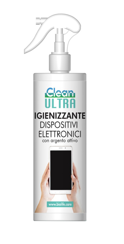 CLEAN ULTRA IGIENIZZANTE DISPOSITIVI ELETTRONICI 250 ML - Farmacia Murachelli Di Putelli dr. Giovanni