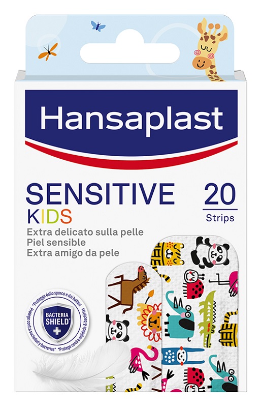 CEROTTO HANSAPLAST SENSITIVE KIDS 20 PEZZI ASSORTITI - Farmacia Murachelli Di Putelli dr. Giovanni