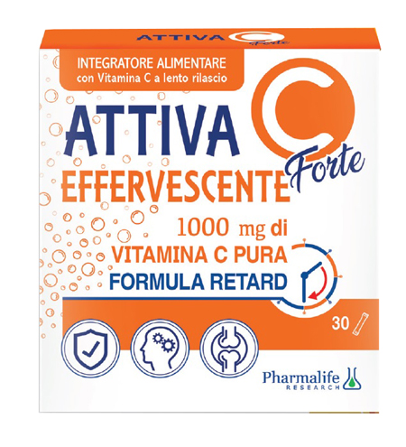 ATTIVA C FORTE EFFERVESCENTE 30 STICK - Farmacia Murachelli Di Putelli dr. Giovanni