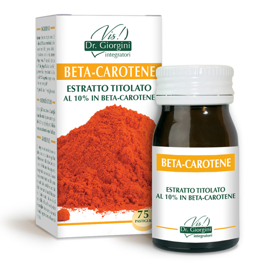 BETA-CAROTENE ESTRATTO TITOLATO 75 PASTIGLIE - Farmacia Murachelli Di Putelli dr. Giovanni