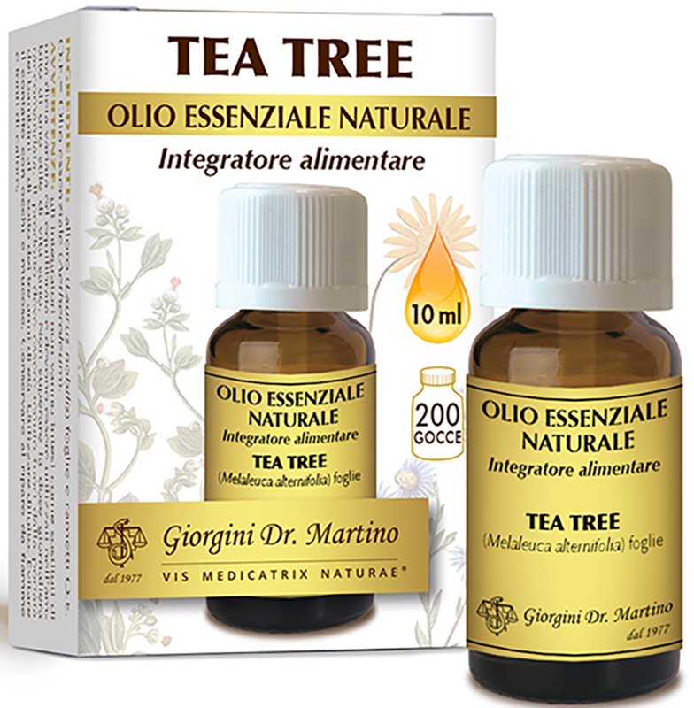 TEA TREE OLIO ESSENZIALE NATURALE 10 ML - Farmacia Murachelli Di Putelli dr. Giovanni