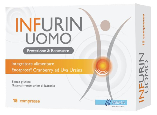 INFURIN UOMO 15 COMPRESSE - Farmacia Murachelli Di Putelli dr. Giovanni