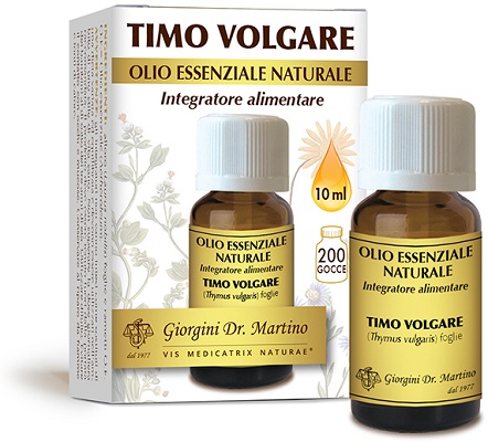 TIMO VOLGARE OLIO ESSENZIALE NATURALE 10 ML - Farmacia Murachelli Di Putelli dr. Giovanni