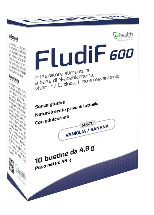 FLUDIF 600 VANIGLIA/BANANA 10 BUSTINE - Farmacia Murachelli Di Putelli dr. Giovanni