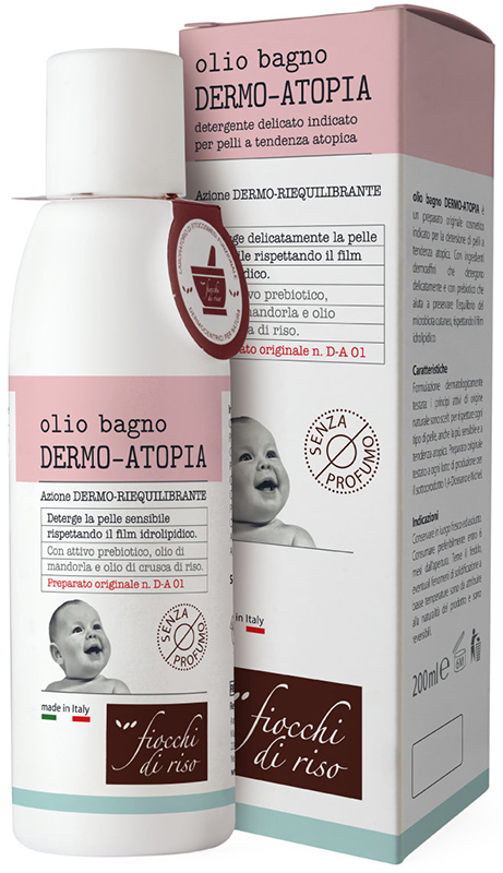 FIOCCHI DI RISO DERMO-ATOPIA OLIO BAGNO - Farmacia Murachelli Di Putelli dr. Giovanni