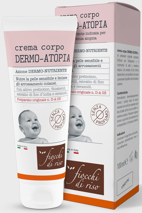 FIOCCHI DI RISO DERMO-ATOPIA CREMA CORPO 100 ML - Farmacia Murachelli Di Putelli dr. Giovanni