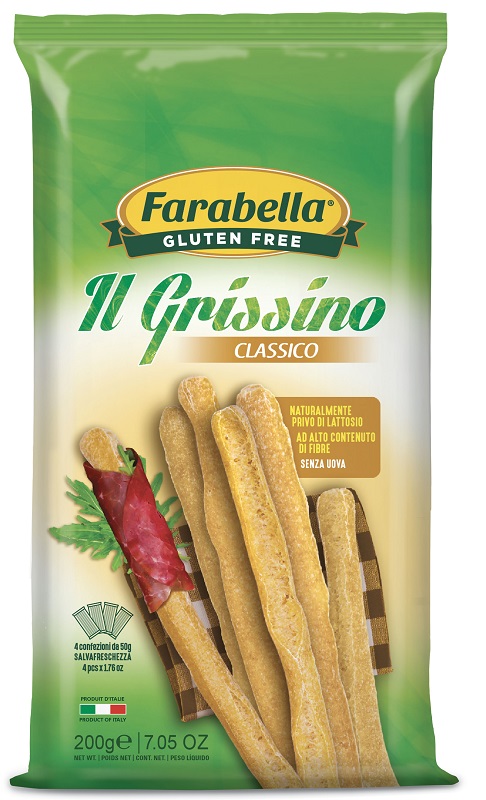 FARABELLA GRISSINO CLASSICO 200 G - Farmacia Murachelli Di Putelli dr. Giovanni