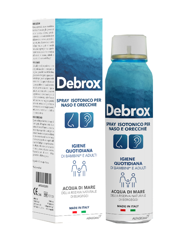 DEBROX SPRAY NASO ORECCHIE B/A 125ML - Farmacia Murachelli Di Putelli dr. Giovanni
