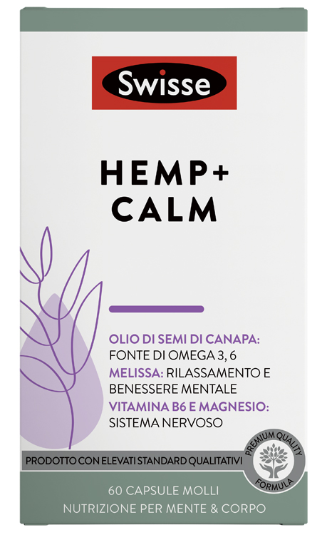 SWISSE HEMP+ CALM 60 CAPSULE - Farmacia Murachelli Di Putelli dr. Giovanni