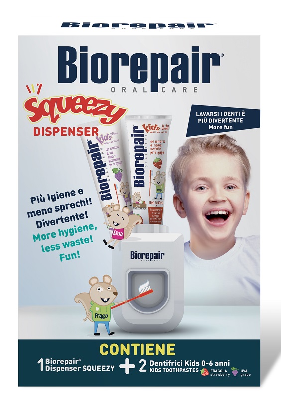 BIOREPAIR SQUEEZE DISPENSER + 2 KIDS 50 ML - Farmacia Murachelli Di Putelli dr. Giovanni