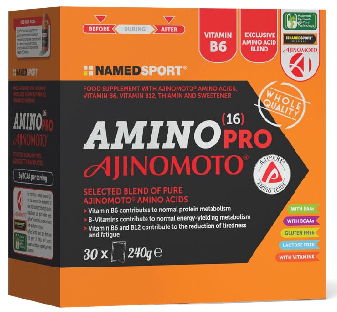 AMINO 16 PRO AJINOMOTO 30 BUSTINE - Farmacia Murachelli Di Putelli dr. Giovanni