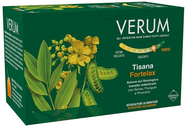 VERUM FORTELAX TISANA 20 FILTRI - Farmacia Murachelli Di Putelli dr. Giovanni