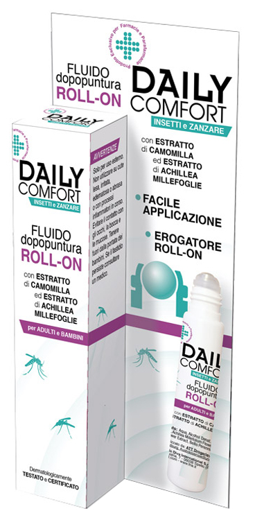 DAILY COMFORT ANTIZANZARE DOPOPUNTURA ROLL-ON 10 ML - Farmacia Murachelli Di Putelli dr. Giovanni