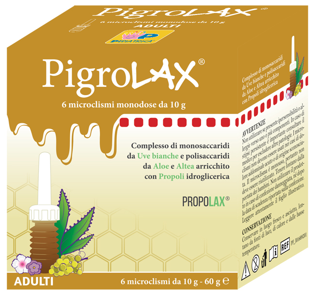 MICROCLISMA PIGROLAX ADULTI 6 X 10 G - Farmacia Murachelli Di Putelli dr. Giovanni