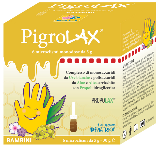 MICROCLISMA PIGROLAX BAMBINI 6 X 5 G - Farmacia Murachelli Di Putelli dr. Giovanni