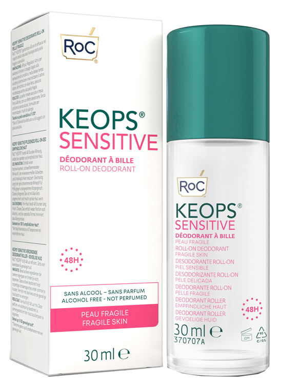 ROC KEOPS DEODORANTE ROLL-ON 48H SENSITIVE 30 ML - Farmacia Murachelli Di Putelli dr. Giovanni