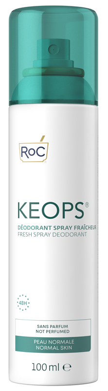 ROC KEOPS DEODORANTE SPRAY FRESCO 48H 100 ML - Farmacia Murachelli Di Putelli dr. Giovanni