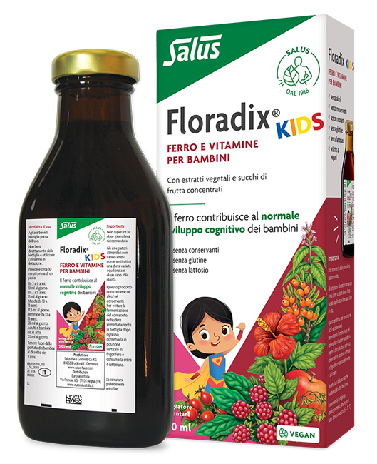 FLORADIX KIDS 250 ML - Farmacia Murachelli Di Putelli dr. Giovanni