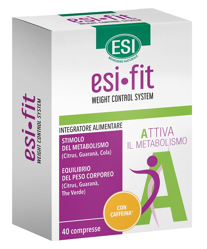 ESI FIT ATTIVA CON CAFFEINA 40 COMPRESSE - Farmacia Murachelli Di Putelli dr. Giovanni