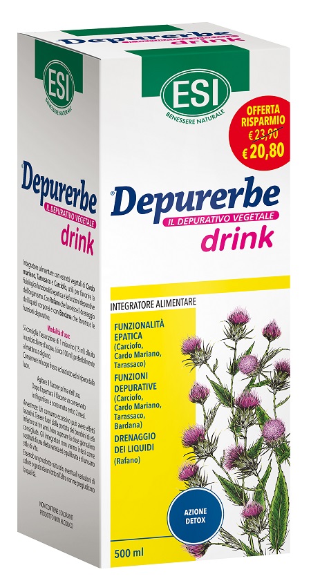 ESI DEPURERBE DRINK 500 ML - Farmacia Murachelli Di Putelli dr. Giovanni